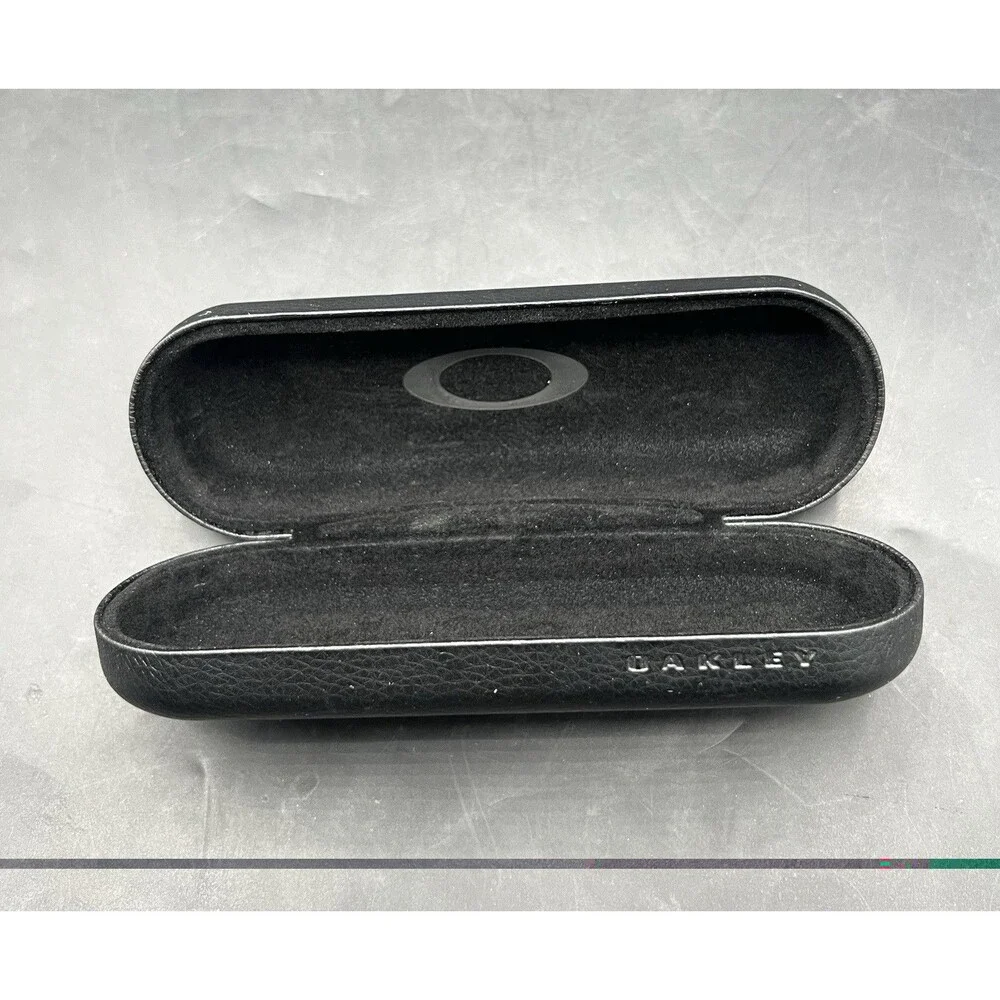 Oakley Black Hard Clamshell Sunglasses Case HDO Microclear Bag Eyeglasses